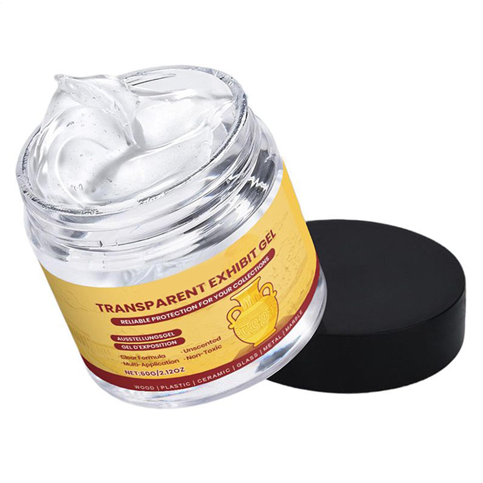 Woodworking Man - 60g Museum Exhibit Gel Clear Removable