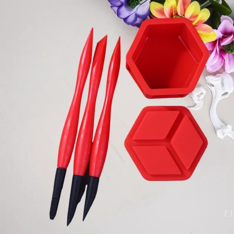 Woodworking Glue Applicator - Woodworking Silicone Brush Gluing Kit, Portable