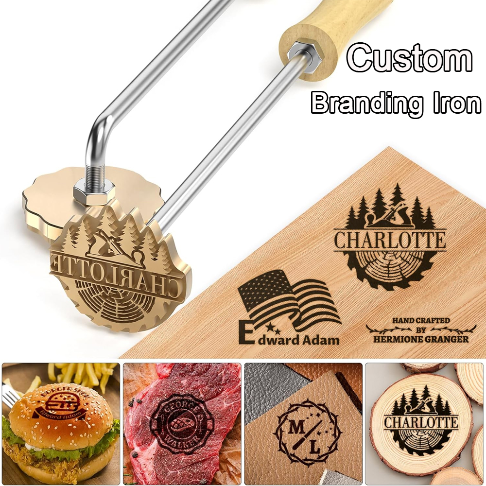 Woodworking Logos - Customize Branding Iron Personalized LOGO Stamp