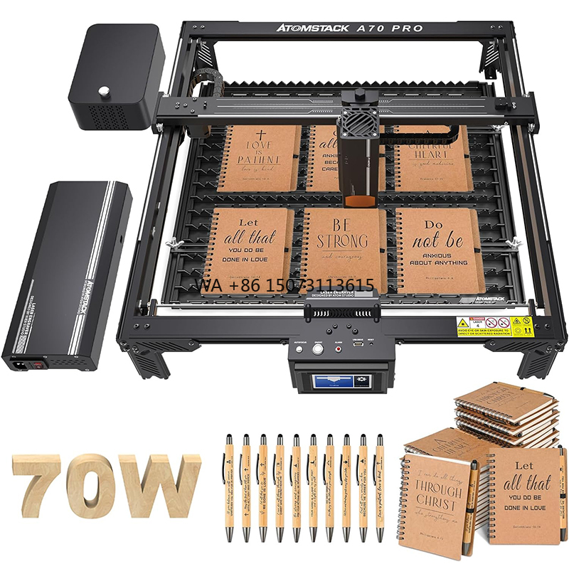 Woodworking Logos - ATOMSTACK A70 X70 Pro 70W Laser