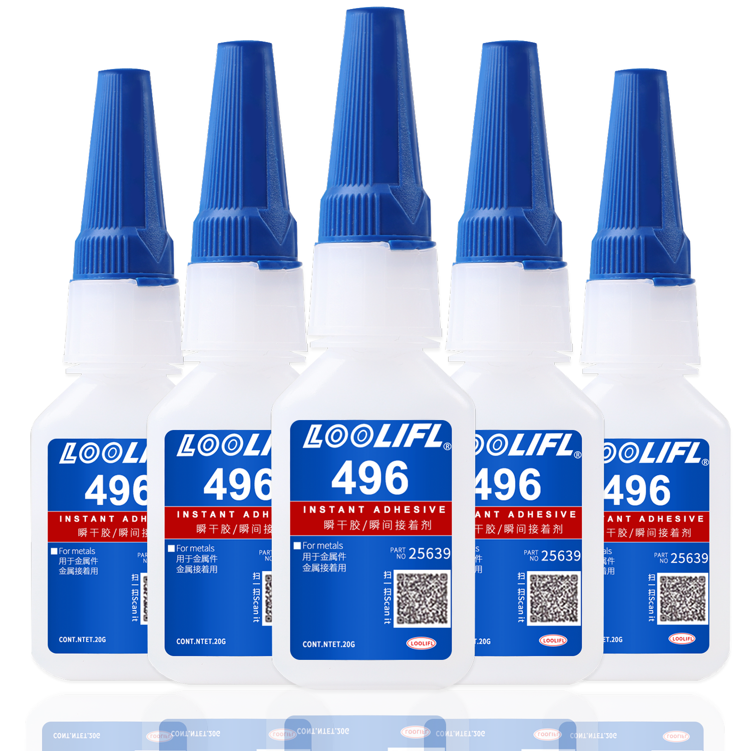 Woodworking Quick Glue - Loolifl 20ml 25Pcs 496 Instant Strong