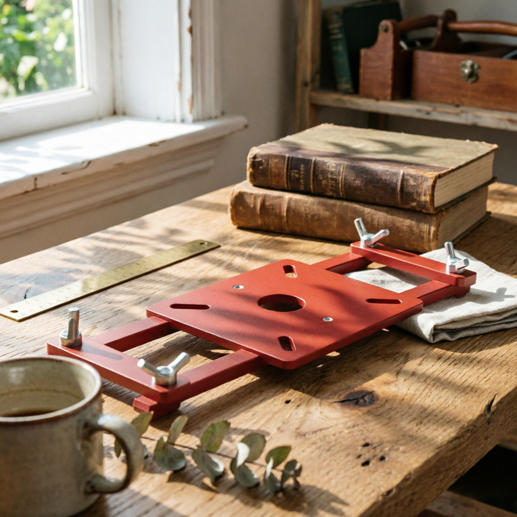 Woodworking Routers - Router Guide Fixture Transparent Trimmer Guide