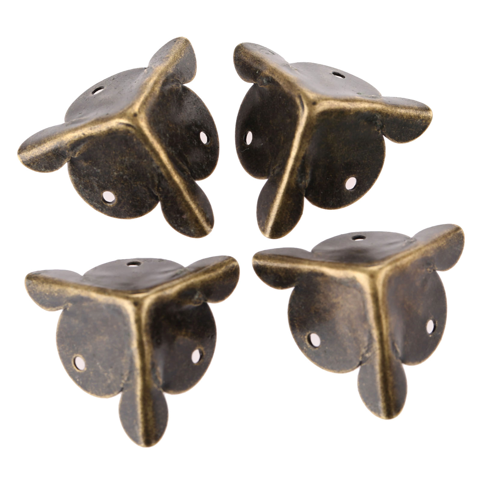 Woodworking Nails - 4Pcs Antique Corner Bracket Jewelry Gift