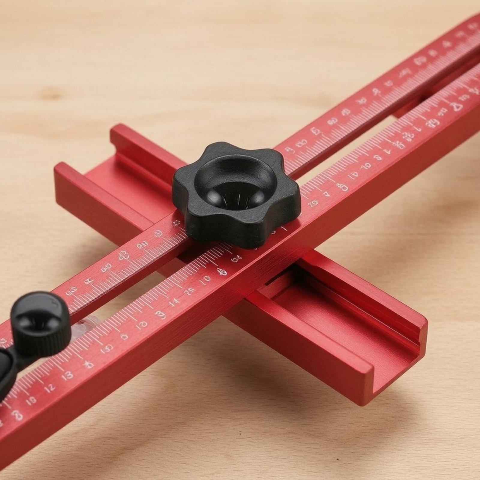 Woodworking Routers - Woodworking Routing Guide Measuring Arm Adjustable