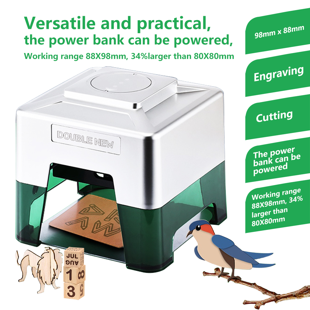 3W Mini Laser Engraver Portabl – Woodworking Logos Bewertung und Preis