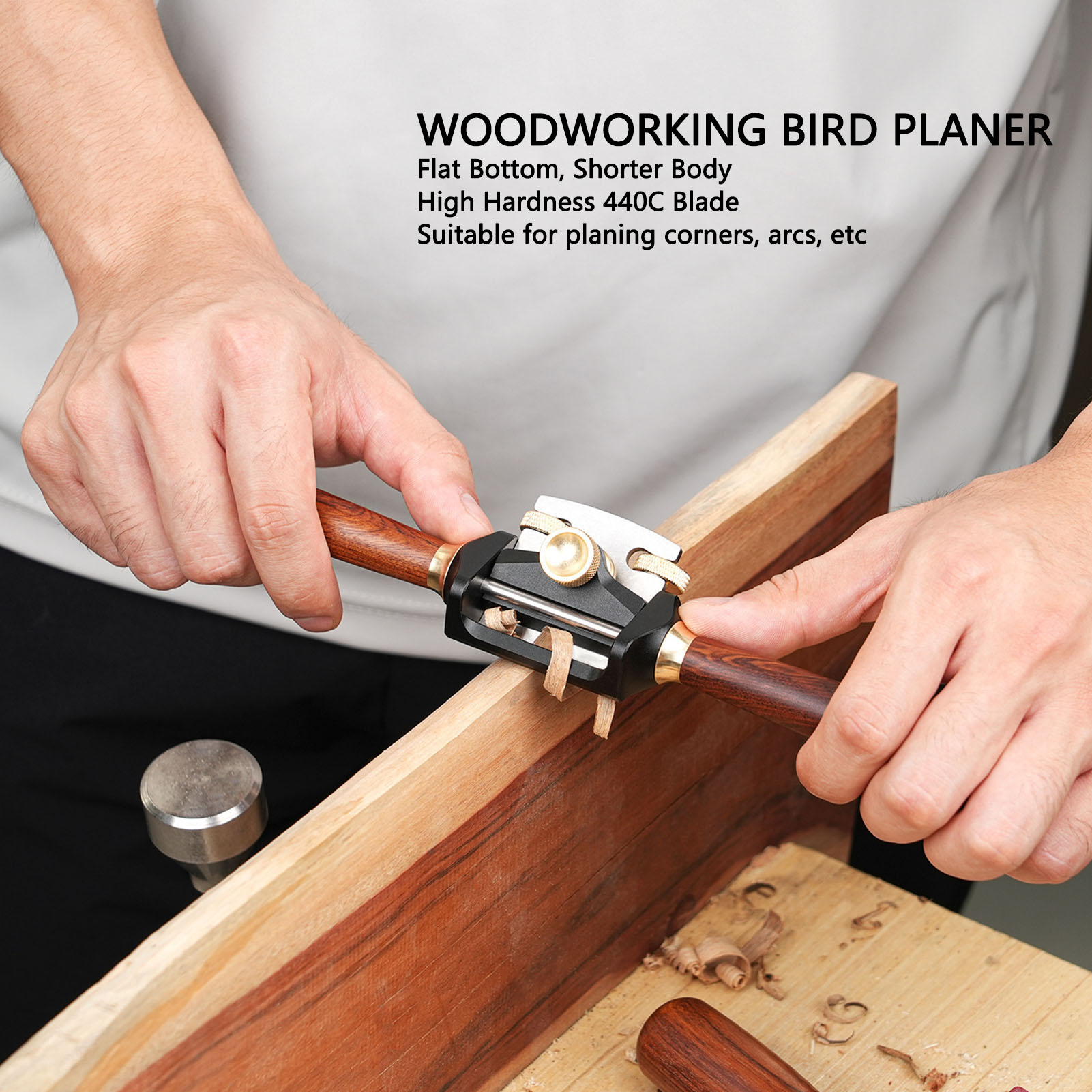 Adjustable Bird Planer Flat Ba – Spokeshave Flat Bewertung und Preis