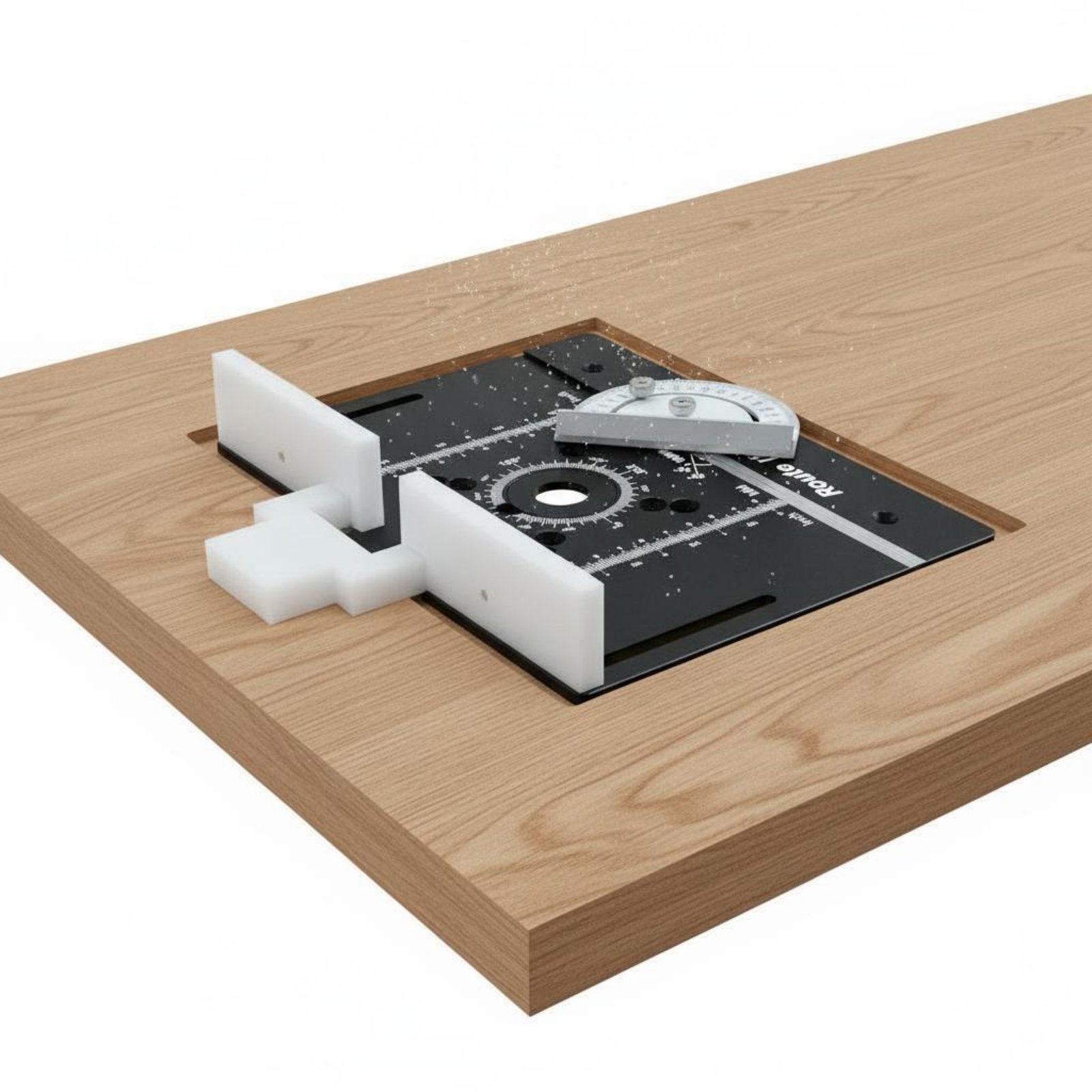 Aluminum Router Insert Plate L – Woodworking Routers Bewertung und Preis