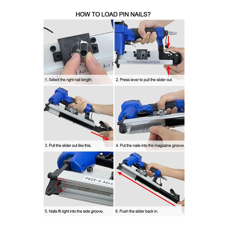 23 Gauge Pin Nailer 15/32 To 1 – Woodworking Nails Bewertung und Preis