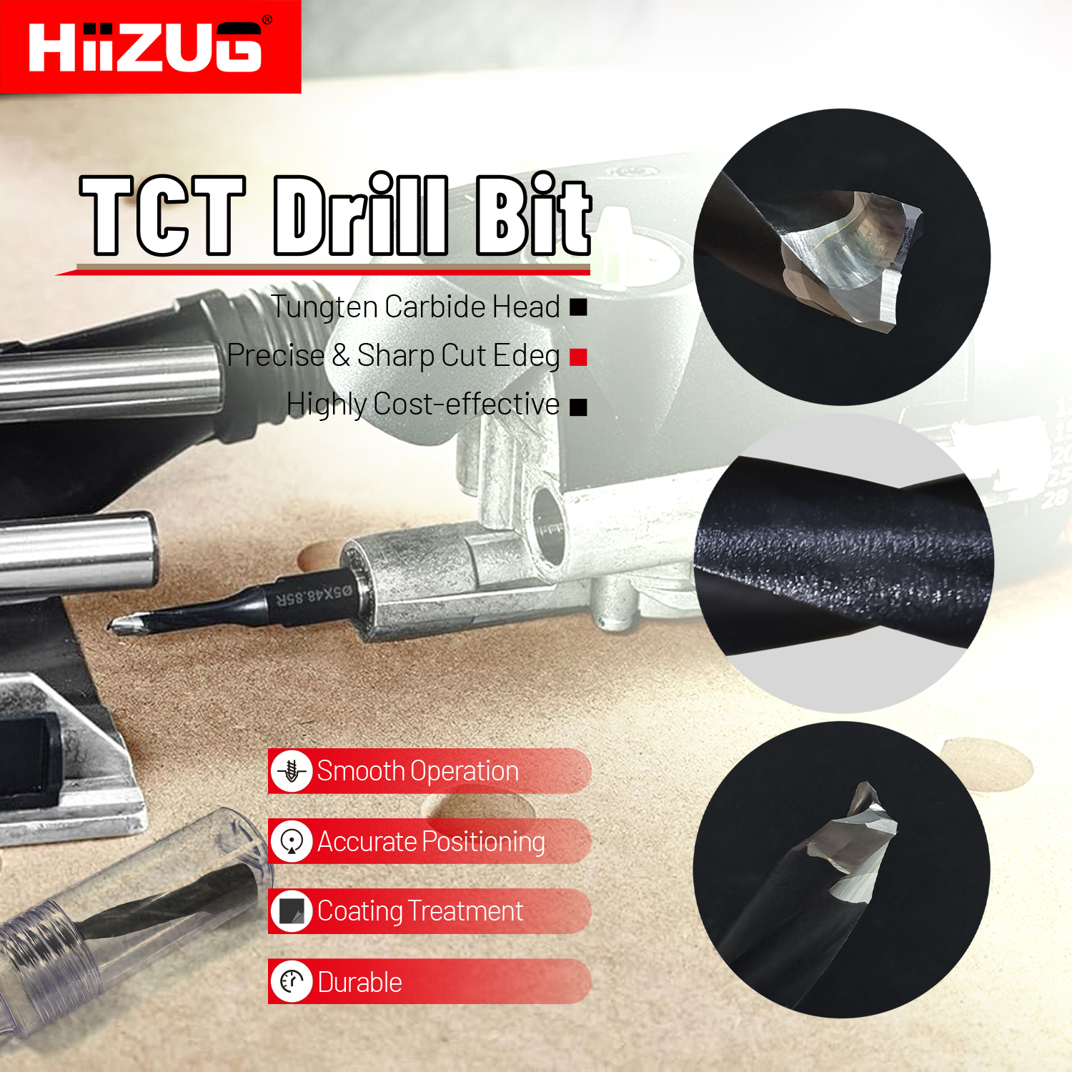 14mm Shank Solid Carbide Drill – Woodworking Domino Bewertung und Preis