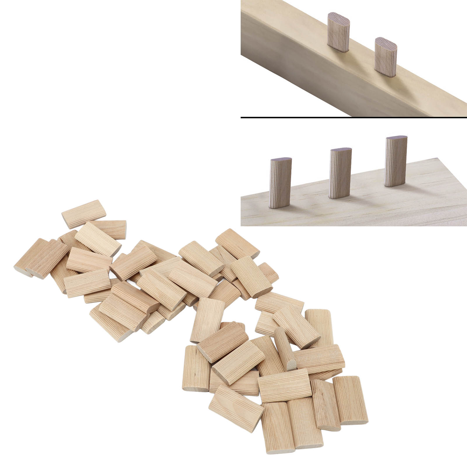 50pcs Domino Tenon Beech Wood  – Woodworking Domino Bewertung und Preis