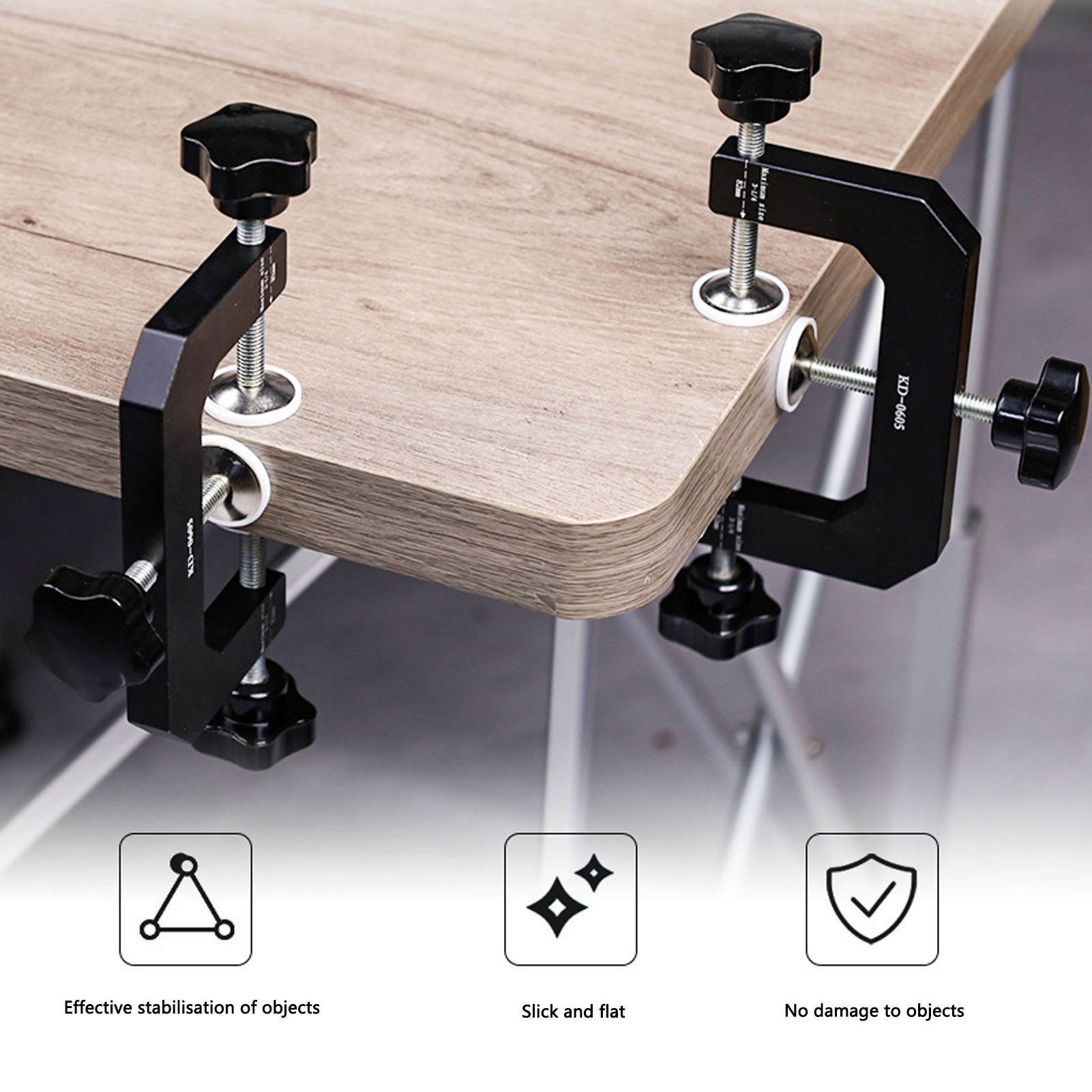 3 Way G Clamp Aluminium Alloy  – Woodworking Edge Bewertung und Preis