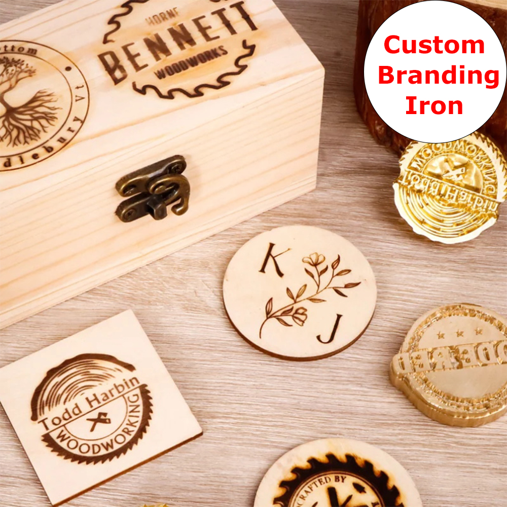 Custom Branding Iron for Food  – Woodworking Logo Design Free Bewertung und Preis