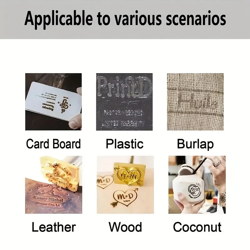 Custom Branding Iron for Food  – Woodworking Logo Design Free Bewertung und Preis