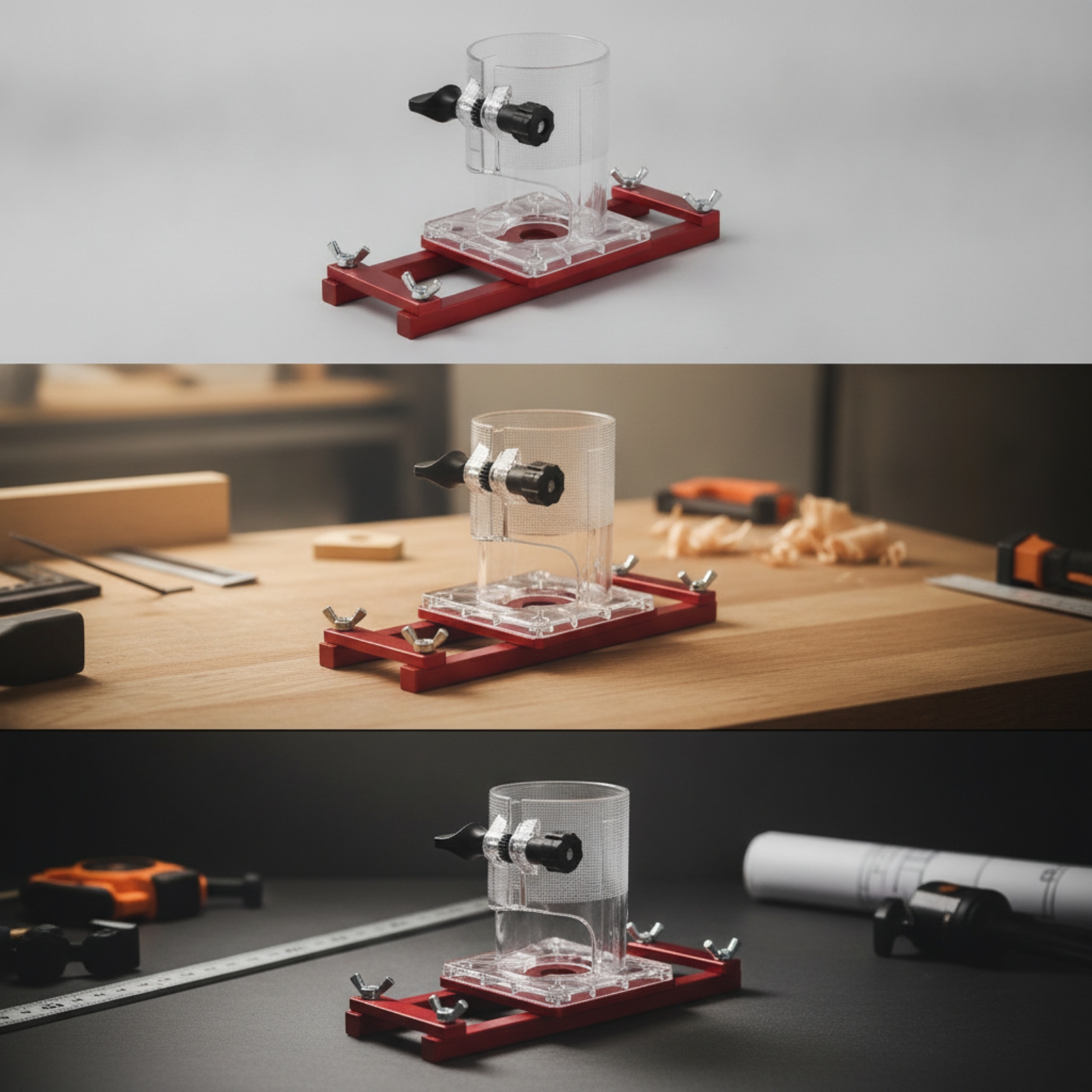 Router Guide Fixture Transpare – Woodworking Routers Bewertung und Preis