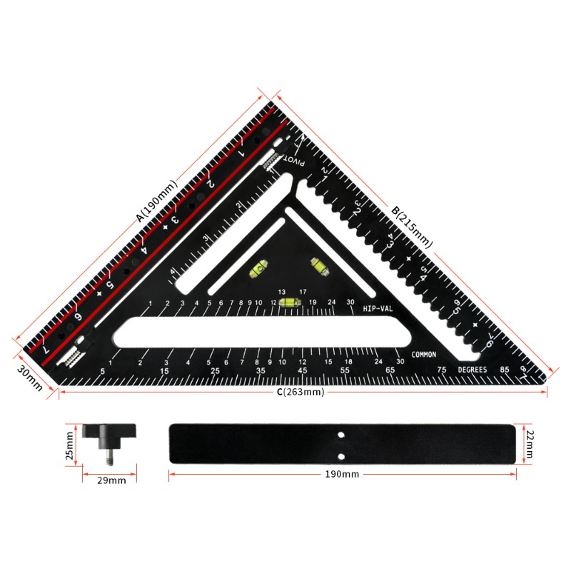 New Multi-functional Triangle  – Woodworking Edge Bewertung und Preis