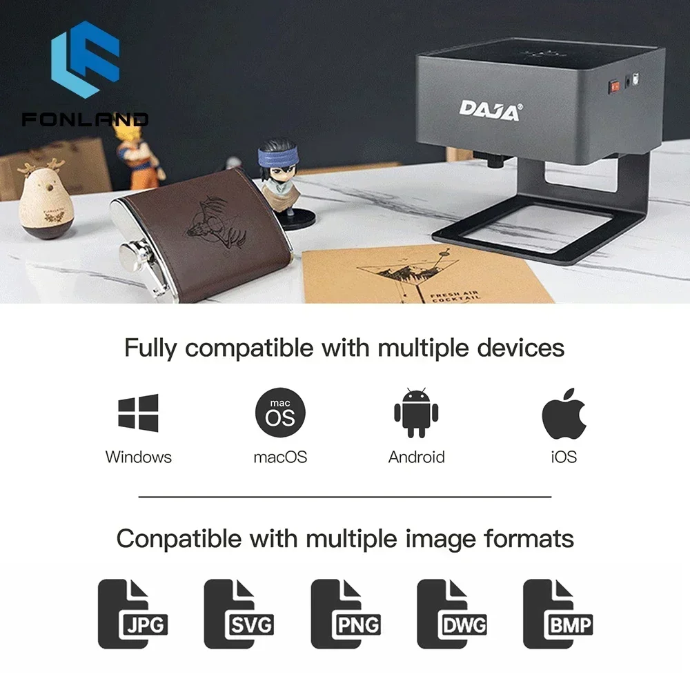FONLAND DJ6 Laser Engraver CNC – Woodworking Logos Bewertung und Preis