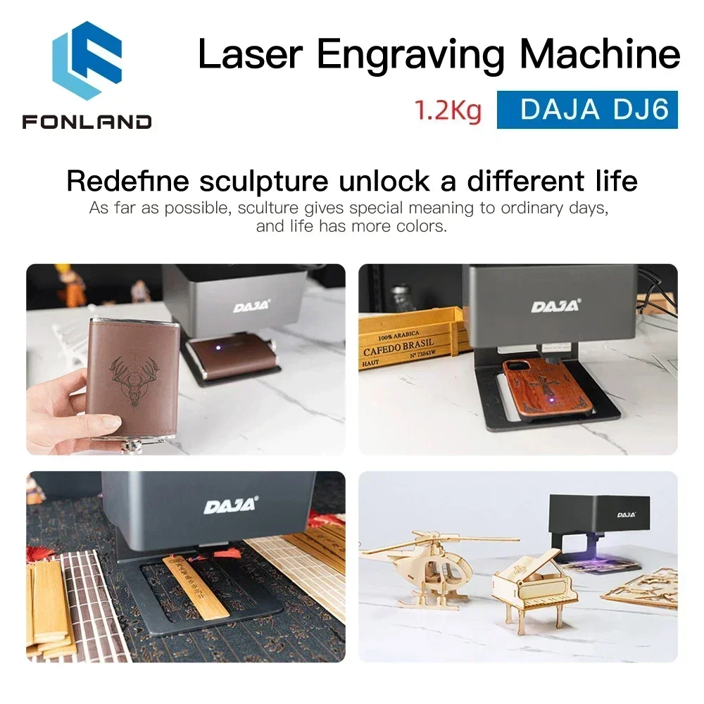 FONLAND DJ6 Laser Engraver CNC – Woodworking Logos Bewertung und Preis