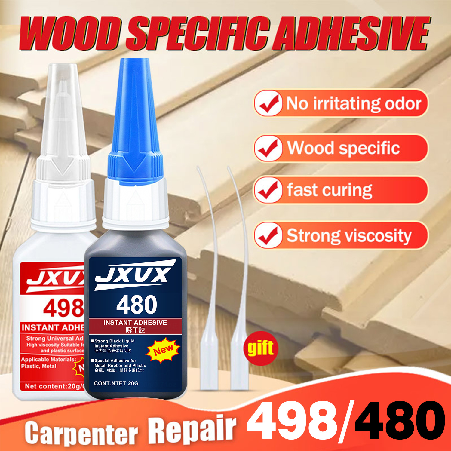 498/480 Clear/Black Wood Super – Woodworking Quick Glue Bewertung und Preis