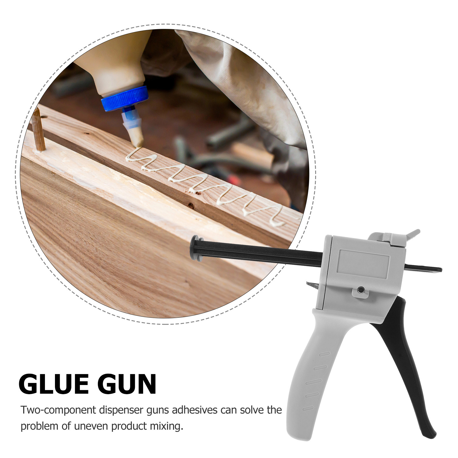 1pc 50Ml Dispenser Kit Two Com – Woodworking Glue Applicator Bewertung und Preis