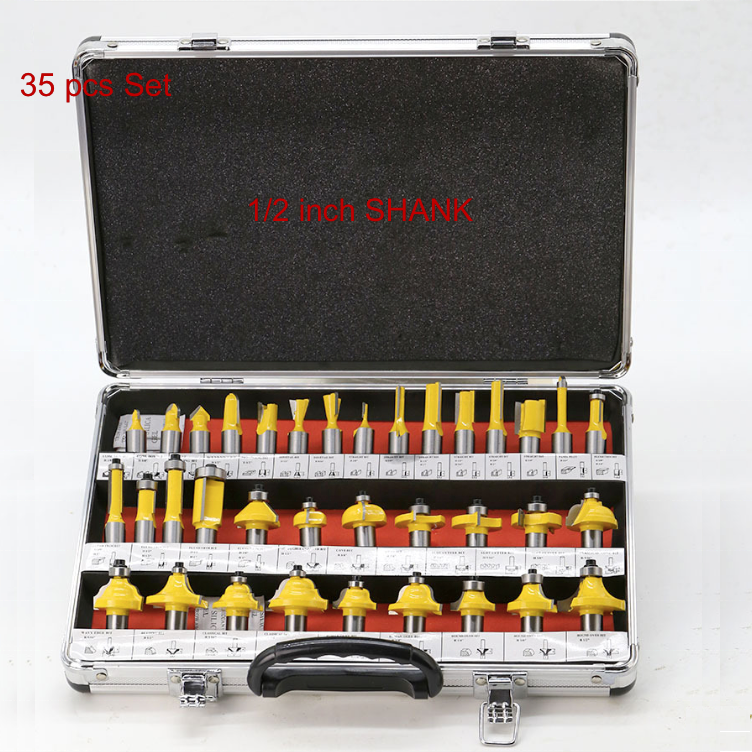 Kits005 35Pcs 1/2 Inch Tungste – Woodworking Routers Bewertung und Preis