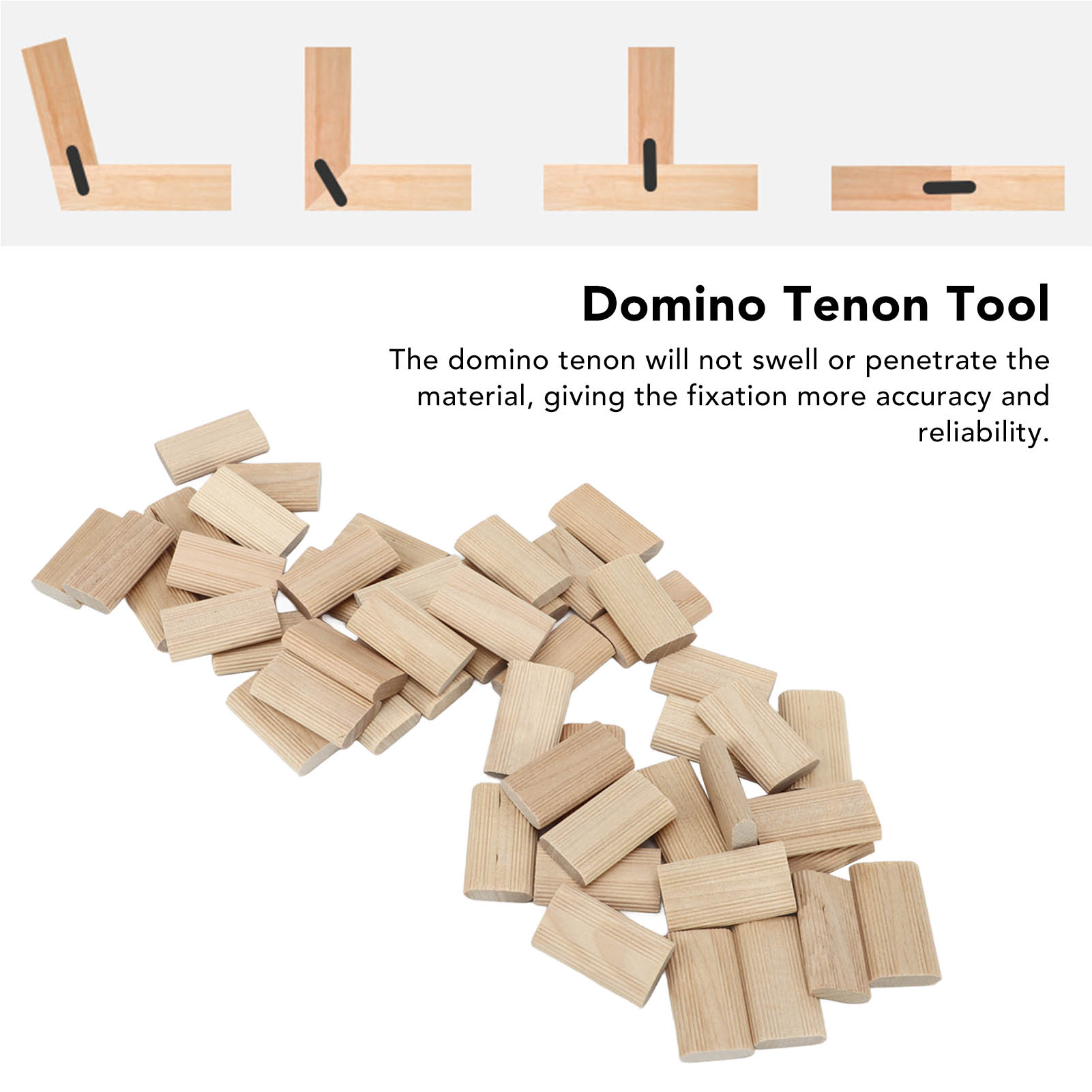 Domino Beech Wood 8x40mm Loose – Woodworking Domino Bewertung und Preis