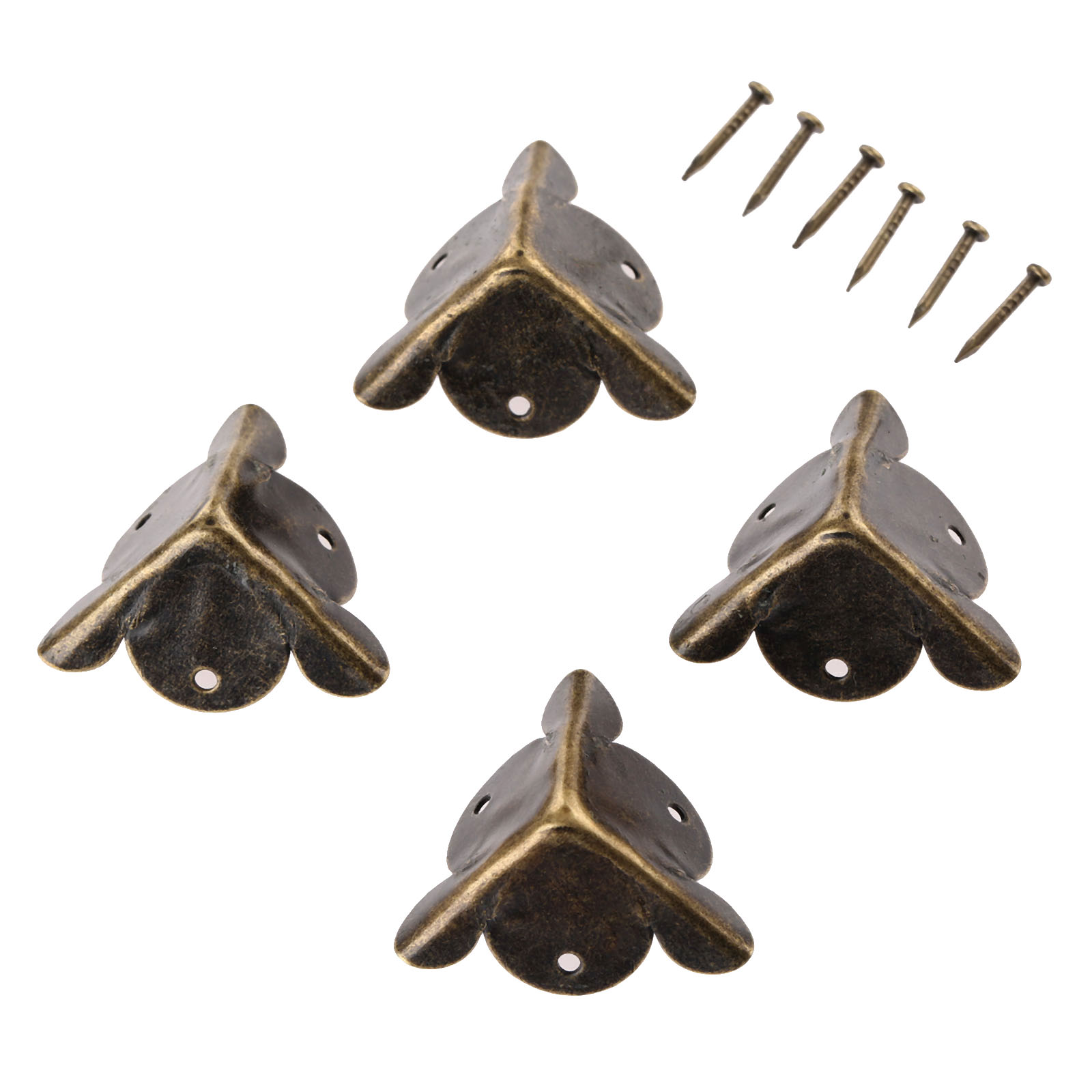 4Pcs Antique Corner Bracket Je – Woodworking Nails Bewertung und Preis